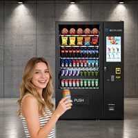 Distributeur automatique de boissons et de collations intelligent à écran tactile RUNYANG avec vérification d'identité