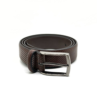 Ceinture en cuir PU de haute qualité pour hommes, personnalisable en gros, accessoire décoratif avec boucle ardillon, fournisseur d'usine