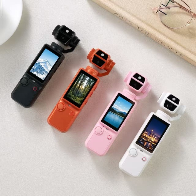 Top Selling Q9 Handheld Vlog Camera 5.0MP 180° Rotatable Action Cam with 1.9 Inch Screen 2000mAh Battery and Fill Light