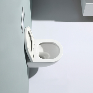 Set wc da bagno da 48 cm con montaggio a parete in stile occidentale di fascia alta in ceramica a due pezzi con ciotola allungata senza montatura da parete-Hang <span class=keywords><strong>W.C.</strong></span> - Product Image 6