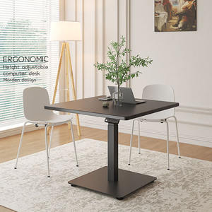 โต๊ะทำงานคอมพิวเตอร์ขาเดียว รุ่นใหม่ ปี 2026 ดีไซน์ทันสมัย ปรับระดับความสูงได้อัตโนมัติ ด้วยมอเตอร์เดียว 3 ระดับ - Product Image 3