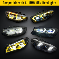 Kit de modernisation de phares 36W 6000K compatible avec les phares d'origine BMW pour les séries 3, 5, 7, X1, X3, X5, X6