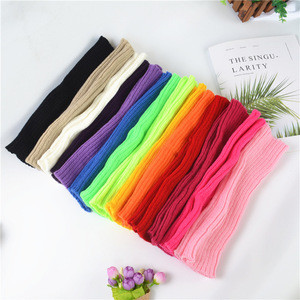 Mitaines tricotées pour femmes, gants longs sans doigts, mitaines de poignet, coude sur les manches, vêtements gothiques pour filles, gants gothiques Punk - Product Image 6