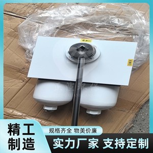 เครื่องกรองแรงดันปานกลางแบบสองกระบอกสูบ Zhengxuan Environmental Protection SMF-30 พร้อมอินเทอร์เฟซเกลียวขนาด 10 มม. สำหรับกรองน้ำมันไฮดรอลิก - Product Image 3