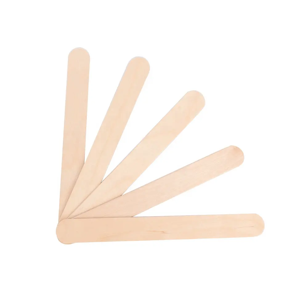 China Wholesale Disposable Birch Ice Cream Wooden Stick For Ice