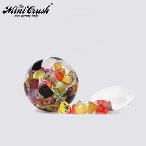 Caramelle in Barattolo a Forma di Pallone da Calcio, Gelatina al Cocco e Litchi, Mini Gelatine Kosher - Product Image 4