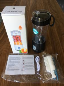 Licuadora Portátil de 380 ml, Trituradora de Hielo, USB, para Smoothies, 6 Cuchillas de Acero Inoxidable, para Hacer Jugos de Frutas en Casa o en el Gimnasio, Venta al por Mayor de Fábrica - Product Image 6