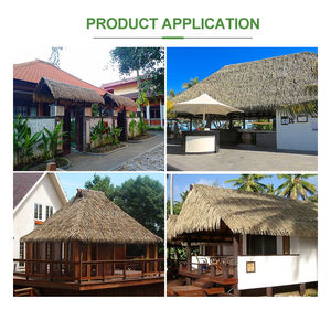 Promotionele producten: kunstmatige palmbladeren, gras, synthetisch rieten dak - Product Image 6