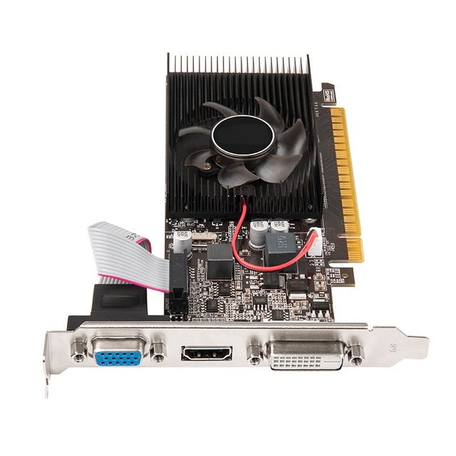 Hot Sale Gaming Graphics Card GT610 DDR3 2GB 64Bit VGA Dvi Video Graphics Cards