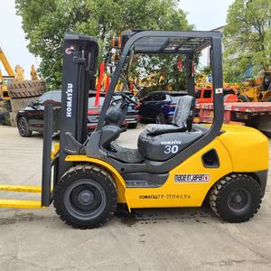 Chariot élévateur Komatsu FD30 d'occasion en bon état Chariot élévateur 3 tonnes d'occasion bon marché Machine Komatsu en Offre Spéciale - Product Image 1