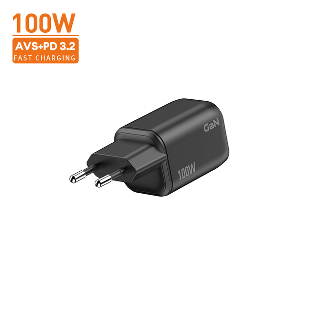 100W GaN PD3.2 Fast Charger Small Size Type C Port Adapter for iPhone 15 Pro Max Samsung Galaxy 5G Smartphone Chargers