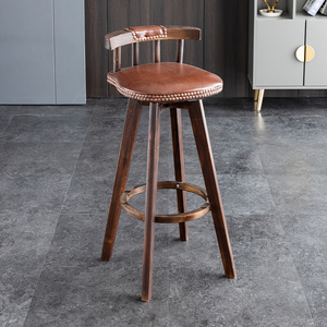 كرسي دوار على الطريقة الأمريكية حاتم صلبة للاستخدام المنزلي والتجاري الإبداعي - Product Image 4