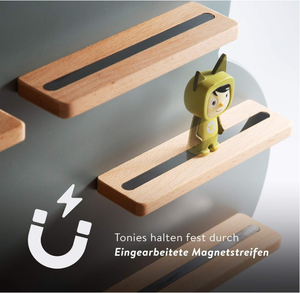 Prix usine figurines personnalisées motif nuage garçons filles chambre d'enfants compatible magnétique fixe requis en bois <span class=keywords><strong>Toniebox</strong></span> étagère - Product Image 4