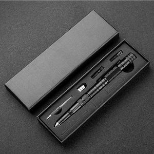 ปากกาอเนกประสงค์แบบยุทธวิธีพกพาปากกาอุปกรณ์ป้องกันตัวเองปากกาอเนกประสงค์พร้อมที่ยึดโทรศัพท์มือถือหน้าจอสัมผัส - Product Image 1