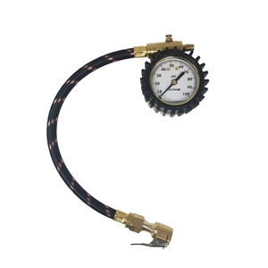 Manómetro mecánico para neumáticos <span class=keywords><strong>de</strong></span> coche con boquilla <span class=keywords><strong>de</strong></span> aire grande - Product Image 1