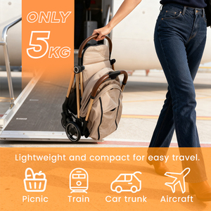 Set Passeggino e Seggiolino Auto Leggero 2 in 1 EN-1888-2 2026 per Viaggi con Bambini - Product Image 2