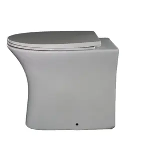High Quality Washroom Luxury Floor Mounted 1 Piece Wc Toilet For House