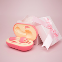 PinkPunch Nouvelle Sortie Dream Bunny Mini Vibrateur à Ventouse Contrôle par Application 8 Vibrations Mini Vibrateur Imperméable Point G Produits pour Adultes