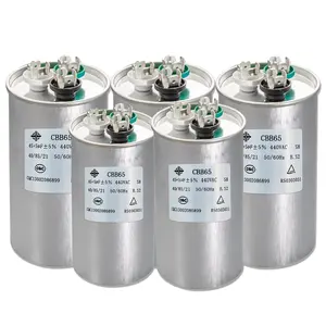 Cbb 65 componenti per uso domestico condensatori elettrolitici per ventilatori e condizionatori 350v-500v 680uf elevata stabilità