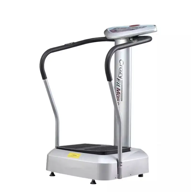 LongGlory-Placa de vibración de masaje, máquina de ejercicio, placa de vibración 3d, supercrazy Fitness