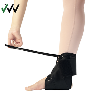 Medizinische Knöchelbandage für Verletzungserholung Verstellbare Kompressionsstütze Verstauchungen Schwellungen Gelenkschutz Unisex Nylon - Product Image 6