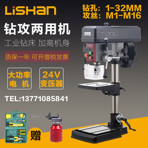 Tianli <b>Bench</b> Drill Machine ZS1720B ZS2025B 750W Motor <b>Metal</b> Drilling Single Axis B16 Spindle - Product Image 4