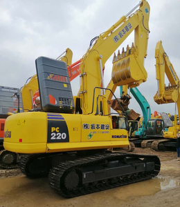 En stock Excavateur PC200-8 Komatsu utilisé pelle rétrocaveuse à chenilles hydraulique de 20 tonnes - Product Image 4