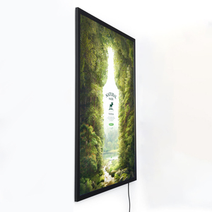 Hot Sale Lightbox A4 Slim Led Snap Aluminum Durable Light Box For Business Company Advertising Display