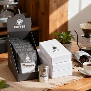 Food Snack Three Side Seal Packaging Pouch with Display Carton Box Custom Printed Retail Display OEM <b>Supply</b> - Product Image 6