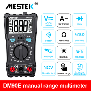 Digitale multimeter Amp Ohm <span class=keywords><strong>Voltmeter</strong></span> Multitester Kleine populaire multimeter met achtergrondverlichting Digitale multimeter te koop - Product Image 5
