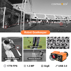 กล้องถ่ายภาพความเร็วสูงแบบ Compact 500 FPS 1000 FPS 1666 FPS USB3.0/GigE สำหรับการบันทึกการเคลื่อนไหวในกีฬา เช่น การวิเคราะห์การตีกอล์ฟ - Product Image 2