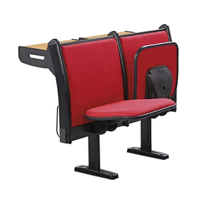Muebles de aula escolar <span class=keywords><strong>Escalera</strong></span> de dos plazas de madera Sala de conferencias Mesa de escritorio y sillas <span class=keywords><strong>para</strong></span> la escuela - Product Image 3