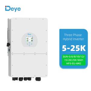 Entrepôt UE pour onduleurs hybrides SUN-5/6/8/10/<span class=keywords><strong>12</strong></span>/15/20/25K-SG01HP3 triphasés 8-25kW 48V avec batterie <span class=keywords><strong>en</strong></span> stock - Product Image 1