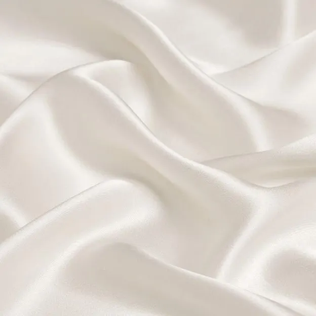 Fodera in tessuto commercio all'ingrosso di 16 m/m 100% della seta di gelso del raso di crepe pianura charmeuse di seta tessuto per cheongsam, pigiami, biancheria da letto