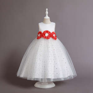 فستان فتاة الزهور 2026 للحفلات والمسابقات والمناولة الأولى وحفلات الزفاف للمراهقات والأطفال، فستان حفلات التخرج - Product Image 4