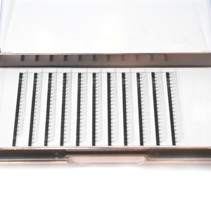 Extensiones de pestañas prefabricadas, plumas de seda Premium, anchas sin pegamento, proveedores de Vietnam 0,03, 0,05, 0,06, 0,07, 4mm ~ 20mm - Product Image 2