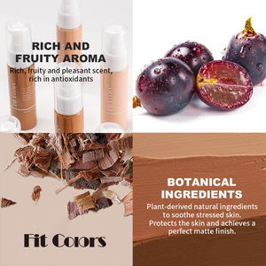 फिट रंग 8 रंग 30 मिलीलीटर कवरिंग फाउंडेशन मेकअप मैट टोनल बेस लिक्विड सौंदर्य प्रसाधन - Product Image 5