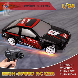 Auto <span class=keywords><strong>da</strong></span> Drift RC Chengji 4WD ad Alta Velocità, Modello <span class=keywords><strong>da</strong></span> Corsa 2.4GHz con Luci e Suoni Simulati, Design Accattivante 1:24, Auto Giocattolo <span class=keywords><strong>Telecomandata</strong></span> - Product Image 3