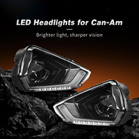 Assemblage de phare LED DRL blanc phares approuvés par le DOT pour Can-Am Ryker 600/900 Sport Rally 2025 accessoires ATV/UTV