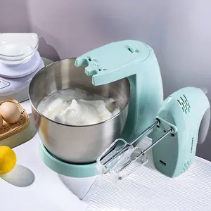 强力5速电动搅拌机高品质搅拌器，带碗搅拌面团蛋面糊