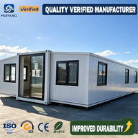 Mini-villas de luxe modernes, résidences préfabriquées prêtes à l'emploi, appartements modulaires avec salles de bain, maisons conteneurs