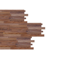 Tablero de madera personalizado para decoración del hogar, tablones de madera reciclados para pared, panel de pared 3d