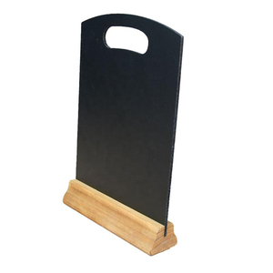 Pizarra de menú de madera para bar y restaurante, <span class=keywords><strong>mini</strong></span> pizarra de madera con logotipo personalizado, A3, A4, A5 - Product Image 1