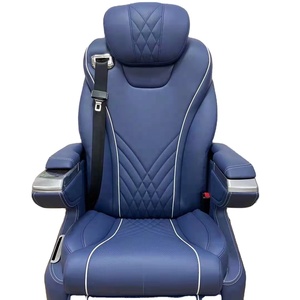 Sièges de van VIP électriques chauffants rotatifs OEM de luxe pour tuning MPV VAN RV Carnival Sprinter V250 Metris Alphard Coaster Hiace - Product Image 1