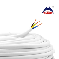Kabel Listrik Inti Tembaga Terlilit NYMHY 300/300V Berisolasi PVC Inti Bulat untuk Penggunaan Bangunan & Industri (2/3/4 Inti)
