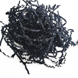 Relleno de papel triturado negro para cajas, relleno a granel para cestas, relleno marrón, papel triturado de color kraft natural - Product Image 4