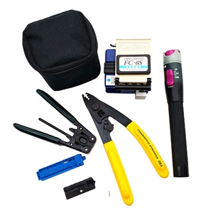 12 em 1 <span class=keywords><strong>Kit</strong></span> FTTH de Ferramenta Fibra Óptica Ferramenta Rede Kits com Fibra Cleaver VFL Optical Power Meter FTTH Box Fibra Óptica <span class=keywords><strong>Tool</strong></span> <span class=keywords><strong>Kit</strong></span> - Product Image 4