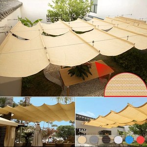 Personalizzare il parasole in HDPE rete anti-uv parasole a onda telescopica vela <span class=keywords><strong>per</strong></span> balcone piante in vaso copertura rete <span class=keywords><strong>per</strong></span> piscina solo rete - Product Image 5