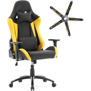 Chaise de Jeu bán buôn cam Rocking Racing E-Sport PC chơi Game Ghế văn phòng nhiệm vụ nặng nề tháo rời cơ sở Nylon - Product Image 6