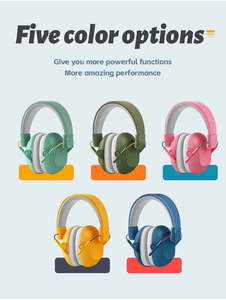 <span class=keywords><strong>Casque</strong></span> <span class=keywords><strong>anti</strong></span>-<span class=keywords><strong>bruit</strong></span> pliable en cuir PU certifié CE <span class=keywords><strong>pour</strong></span> la protection auditive des enfants et le sommeil - Product Image 3